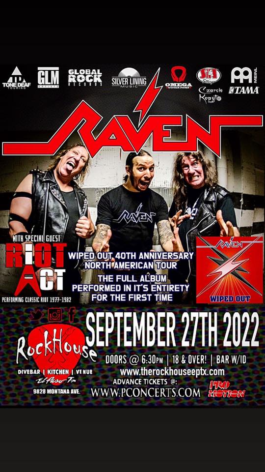 RAVEN LIVE at Rockhouse Dive Bar