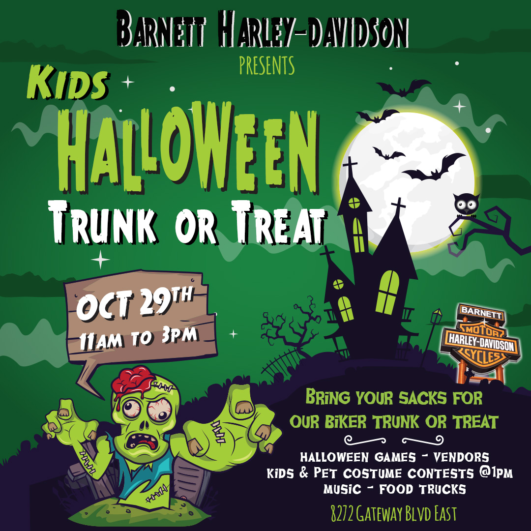 Kids Halloween Trunk or Treat at Barnett Harley-Davidson - EPStuff