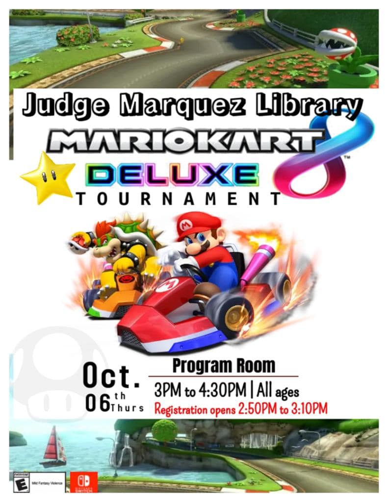 Registration for Mario Kart tournament opens