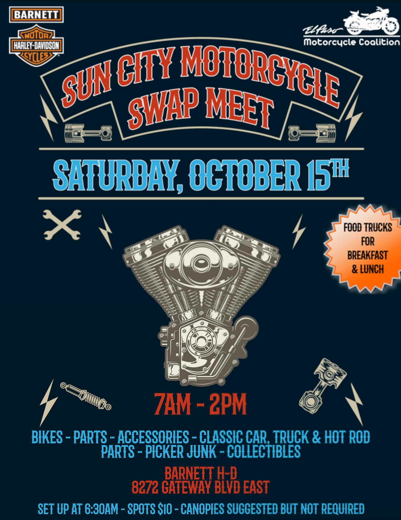 Sun City Motorcycle Swap Meet EPStuff