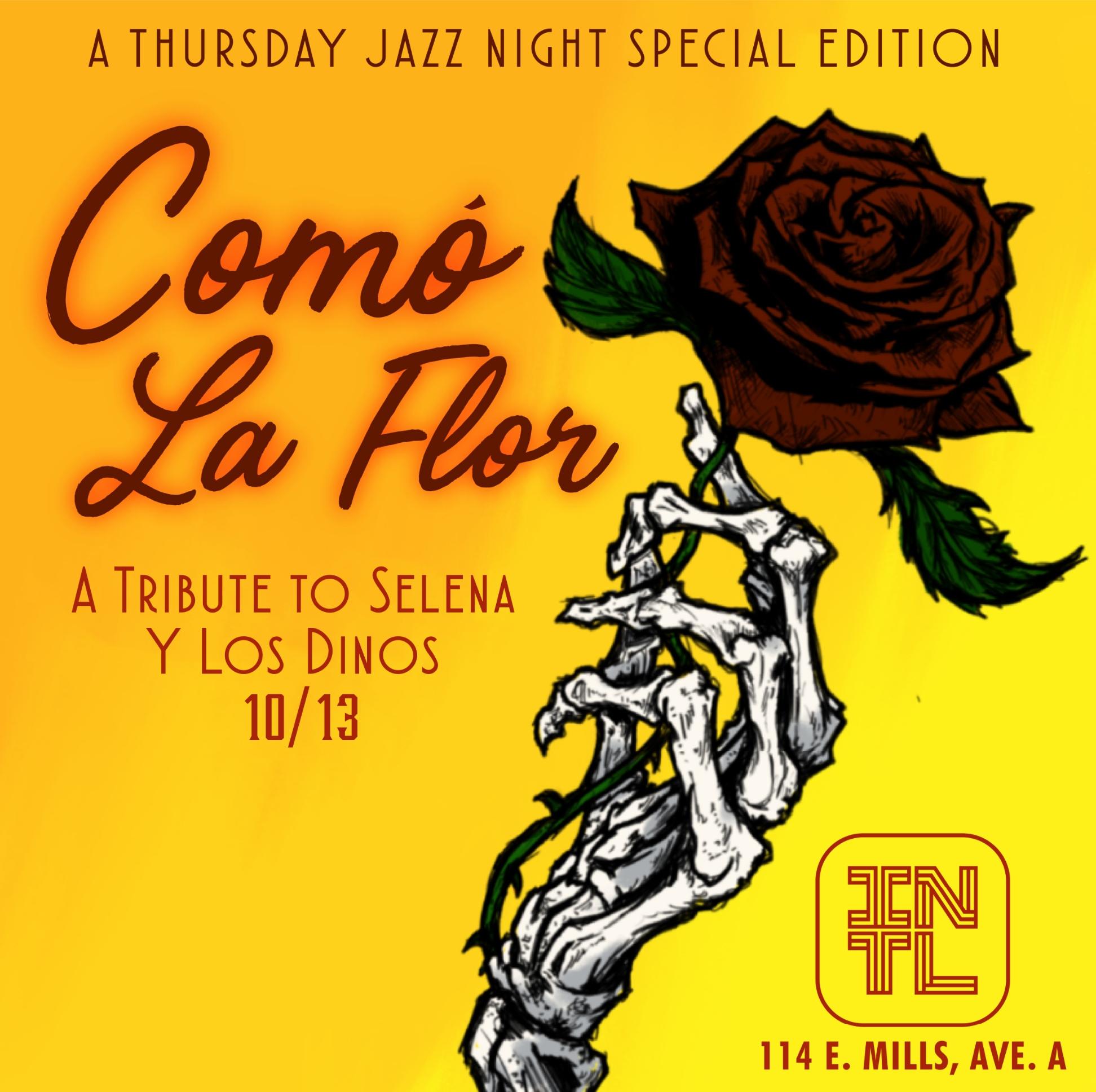 Jazz Night Como La Flor A Tribute To Selena Y Los Dinos at