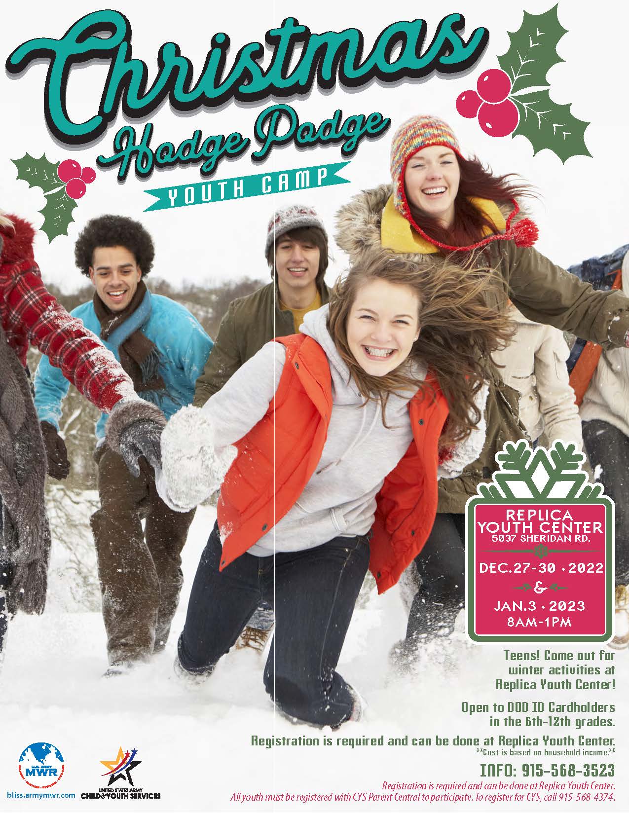 Christmas Hodge Podge at Replica Youth Center EPStuff