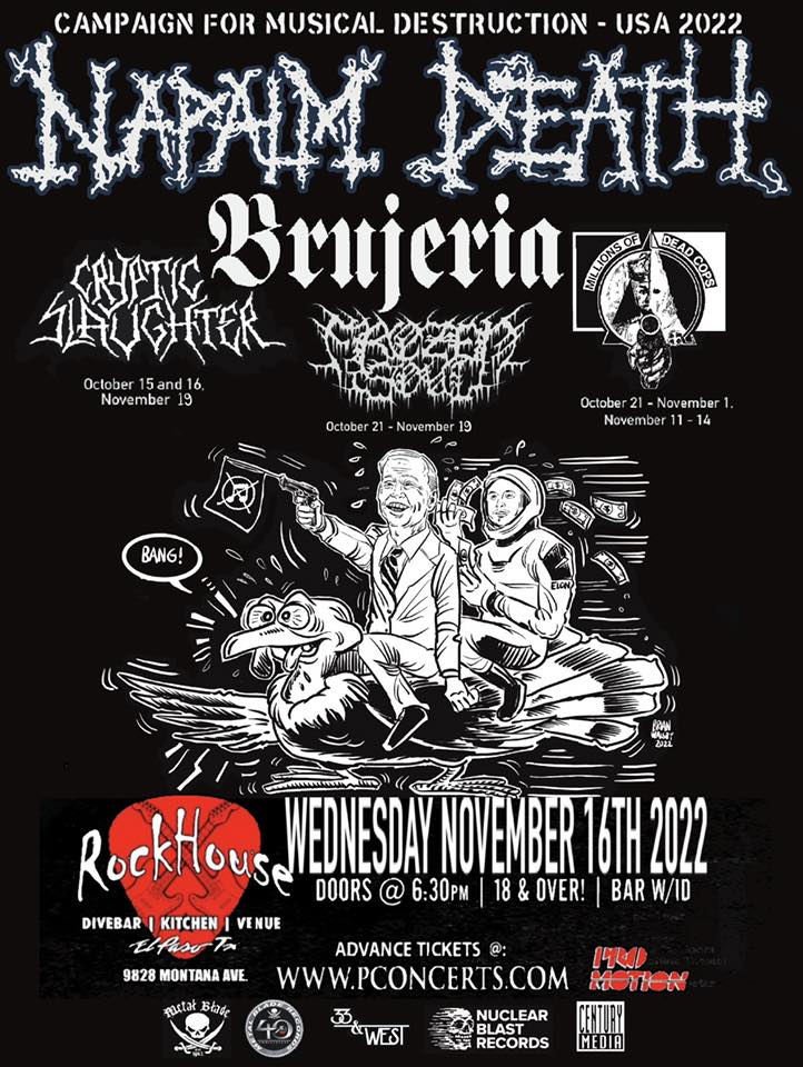 NAPLAM DEATH Live at Rockhouse Dive Bar