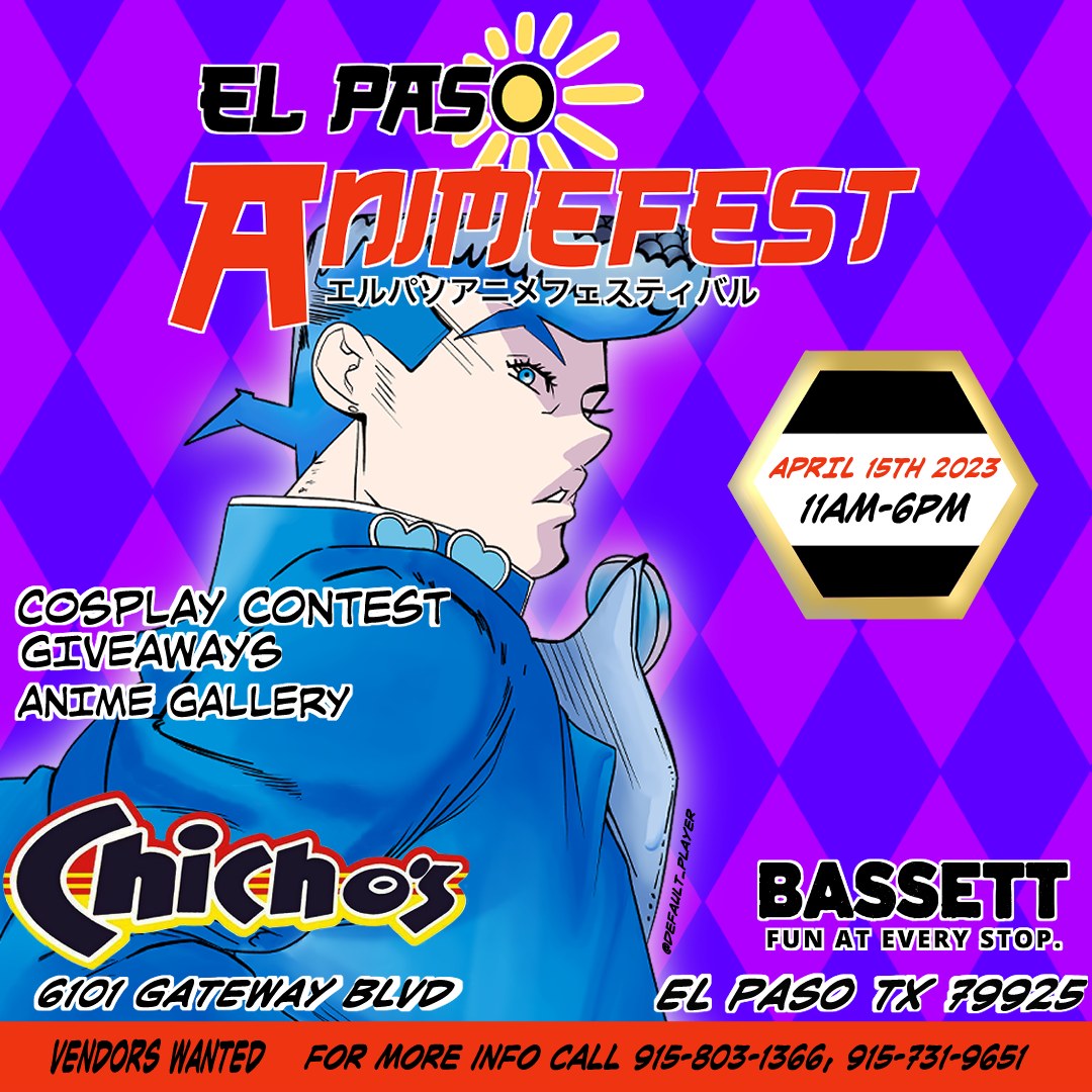 El Pasoans Invited To Chicho's 2nd Anime Fest Inside Bassett Mall