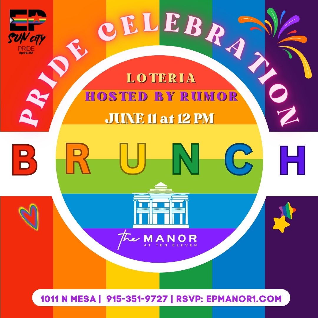 Pride Brunch Celebration at The Manor at Ten Eleven EPStuff