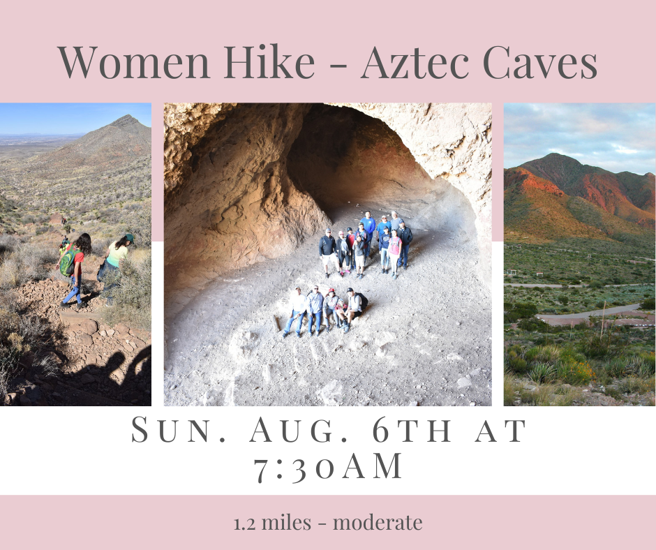 Women's Hike: Aztec Caves at Franklin Mountains State Park - EPStuff