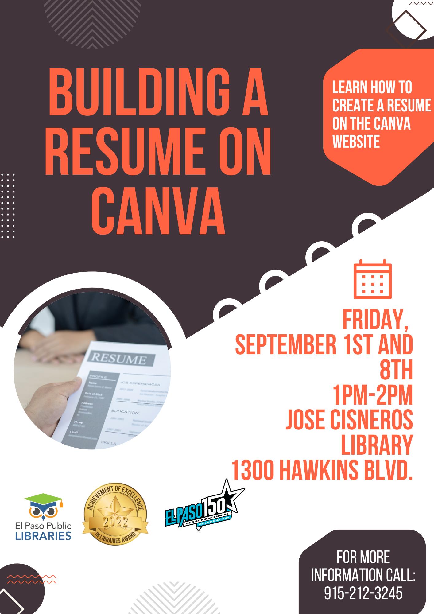 HOW TO USE CANVA FOR RESUME visual data 2