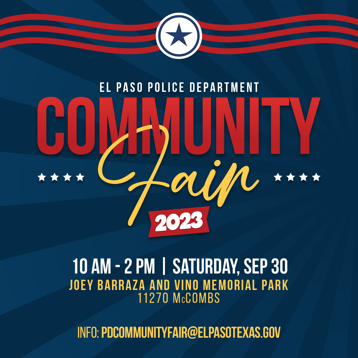 El Paso Police Department Community Fair 2023 EPStuff