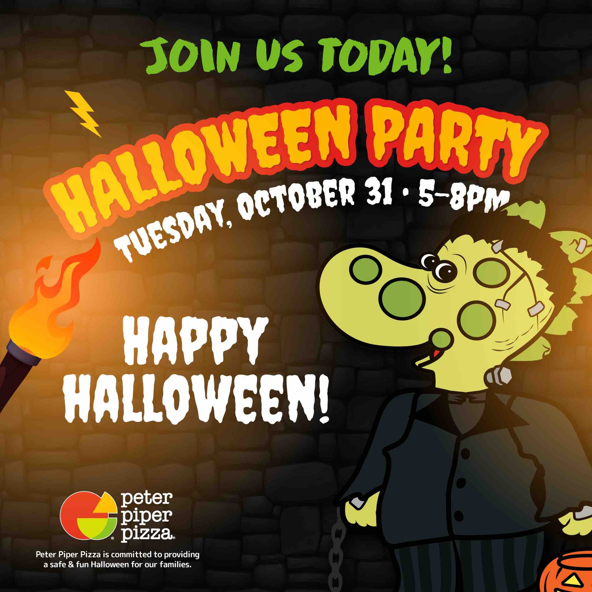 Halloween Party at Peter Piper Pizza EPStuff