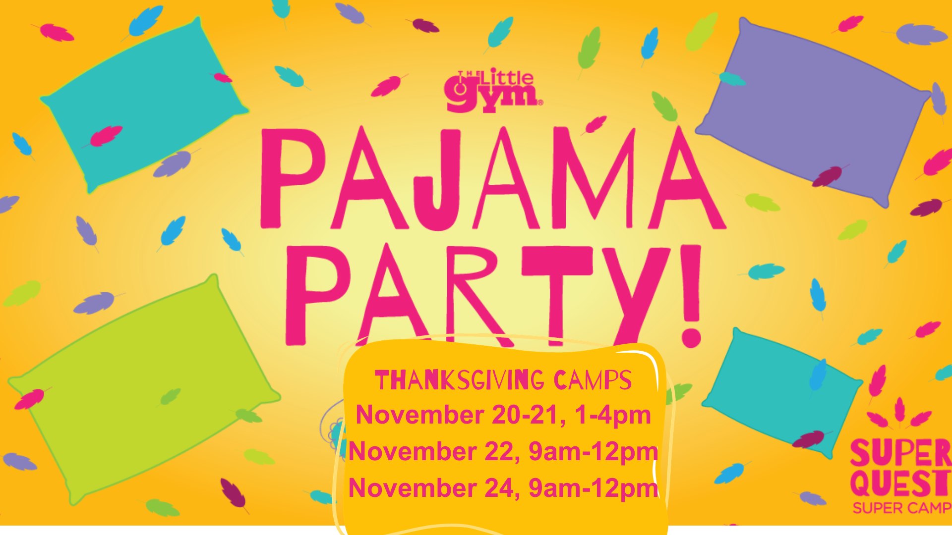 Pajama Party at The Little Gym of El Paso EPStuff