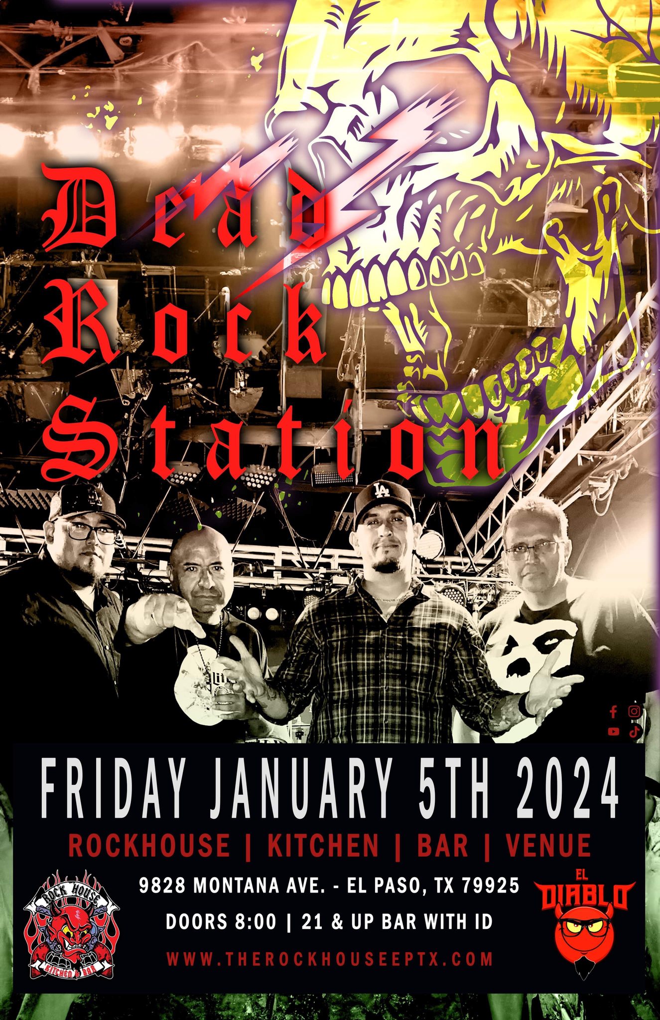 Dead Rock Station LIVE at Rockhouse Dive Bar EPStuff