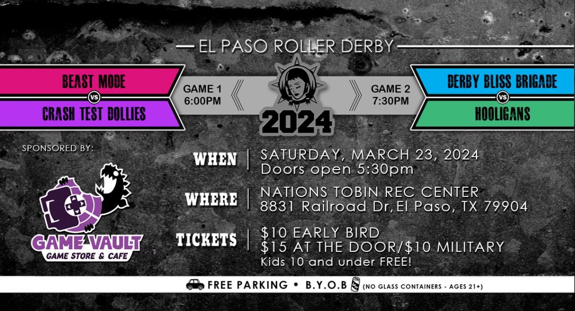 El Paso Roller Derby 2024 Season Opener EPStuff