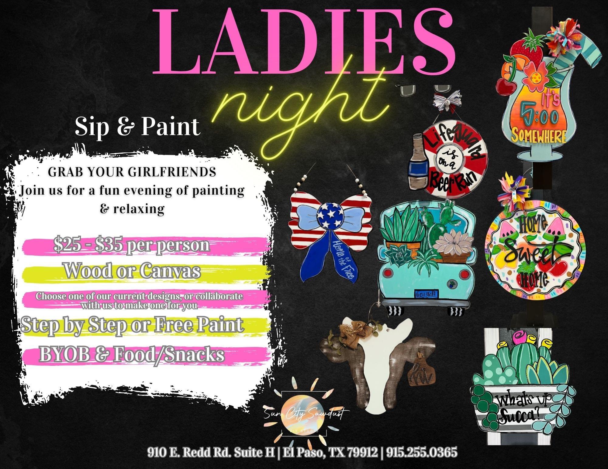 Ladies Night Sip & Paint - EPStuff